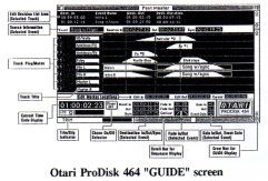 otari-prodisk-464-guide-screen