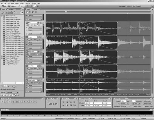 audition3 multitrack