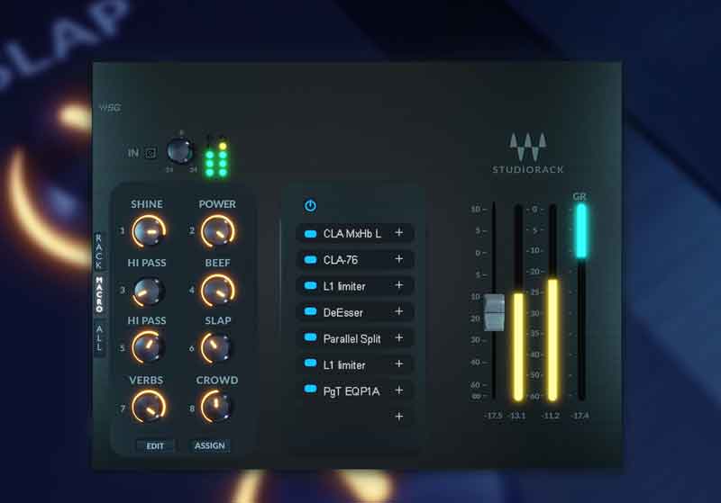 Waves Now Shipping New Free StudioRack Plugin Chainer - Radio And